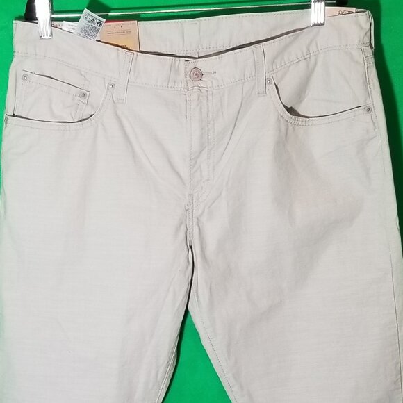 Levis Middy Straight Denim Mint Green Women 33x30 Retro Streetwear NWT - Picture 3 of 8